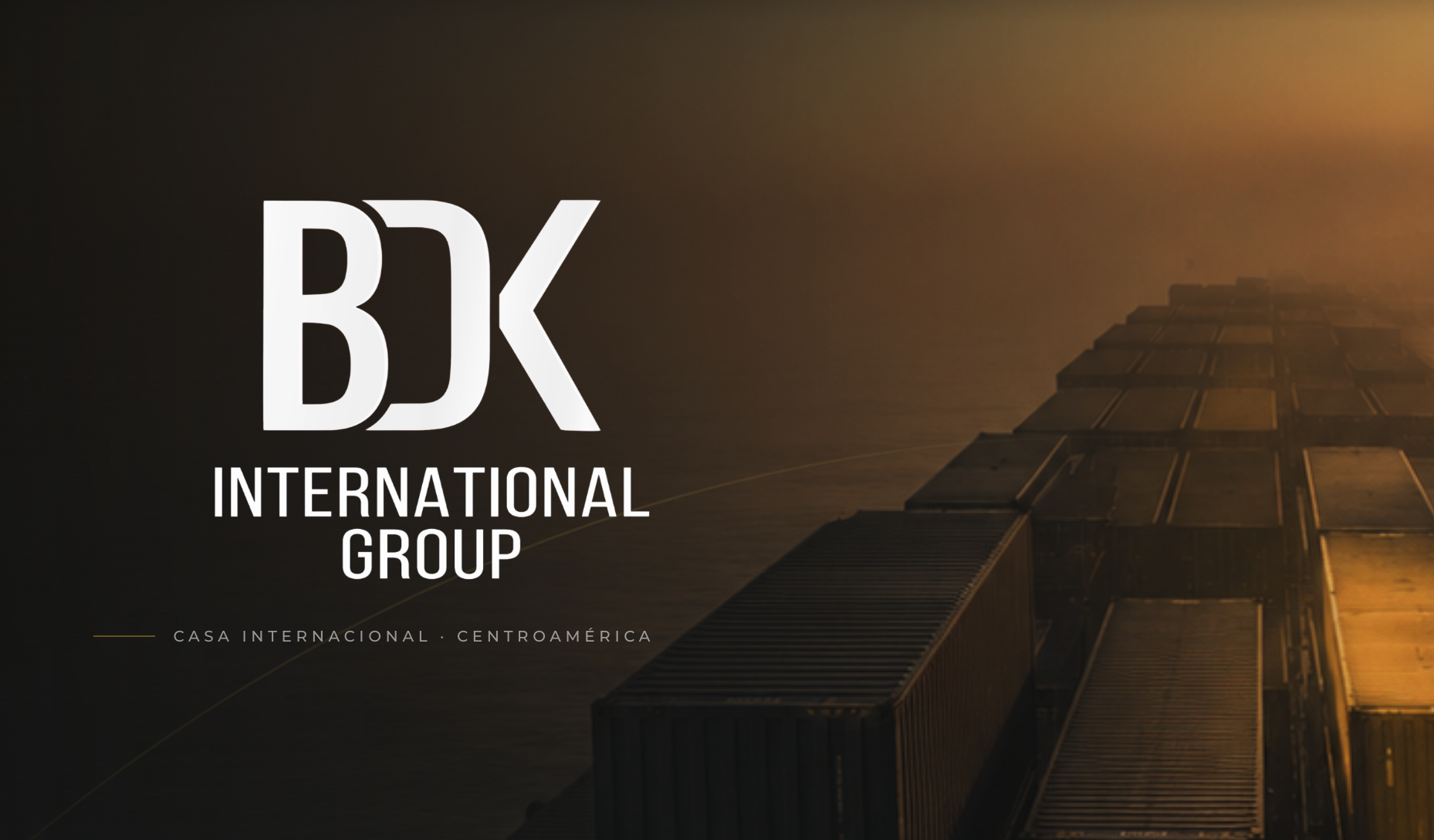 BDK International — Diseño y desarrollo del sitio web para un grupo de importación y distribución de alimentos centroamericanos.